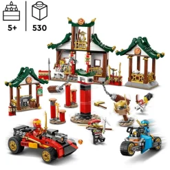 LEGO Puzzles Y Construcciones*Juego De Construccion Caja Ninja De Ladrillos Creativos Con Moto Y Coche Ninjago