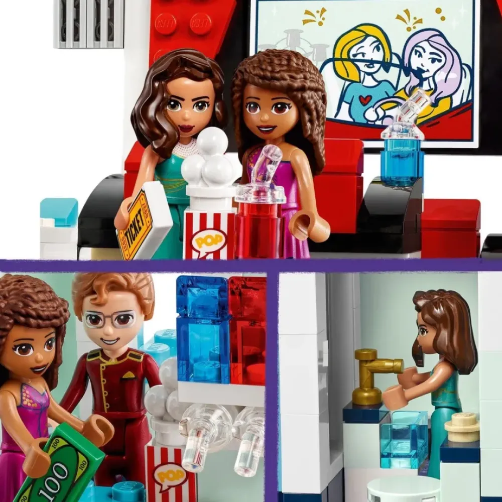 LEGO Puzzles Y Construcciones*Juego De Construccion Cine De Heartlake City Con Mini Munecas Friends