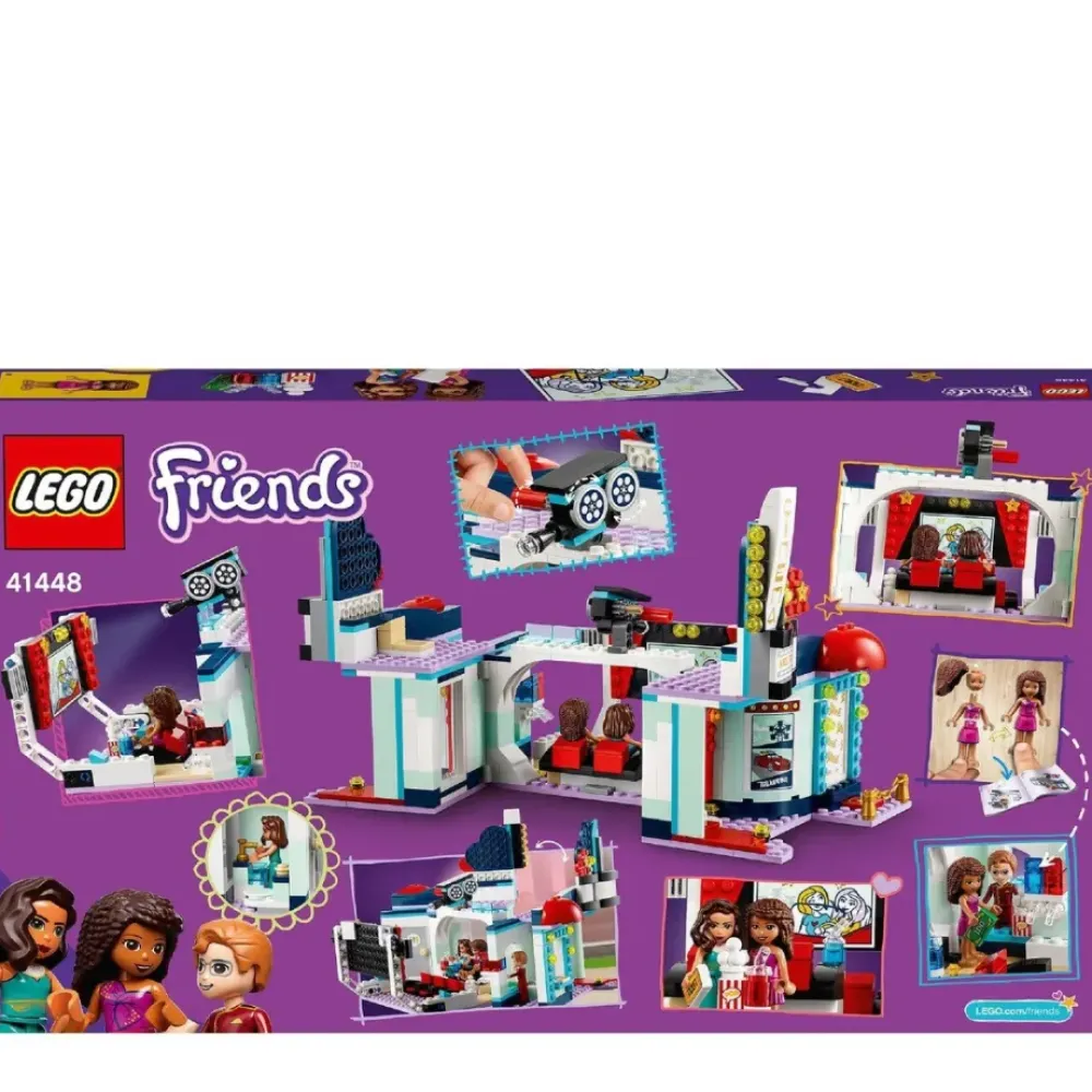 LEGO Puzzles Y Construcciones*Juego De Construccion Cine De Heartlake City Con Mini Munecas Friends