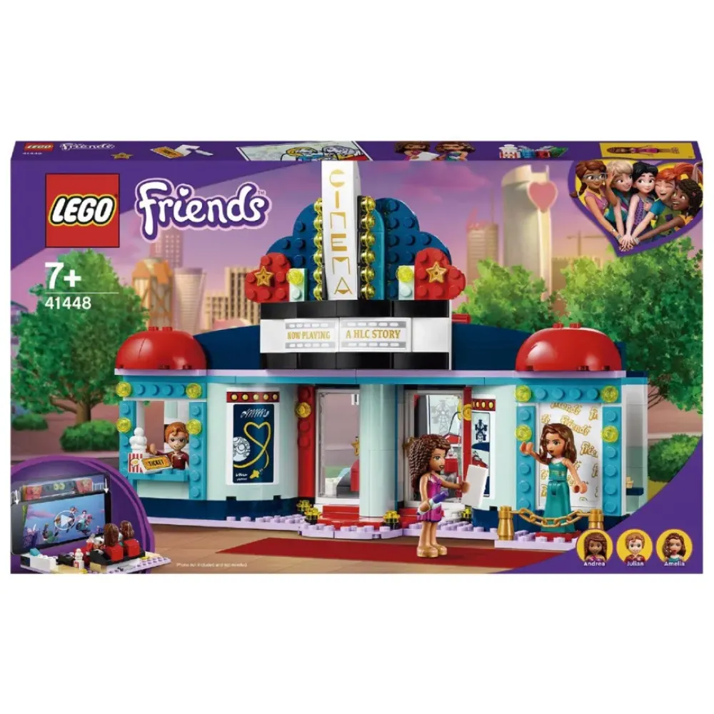 LEGO Puzzles Y Construcciones*Juego De Construccion Cine De Heartlake City Con Mini Munecas Friends