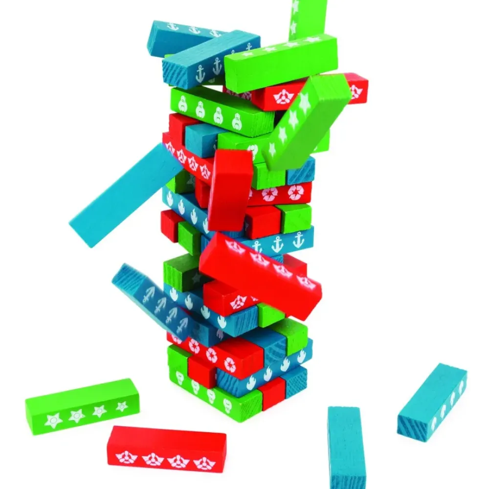 Spin Master Juegos De Mesa*Juego De Habilidad Apilable Jumbling Tower Paw Patrol Games