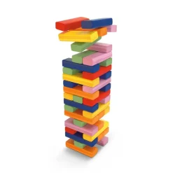 El Corte Inglés Juegos De Mesa*Juego De Habilidad De Madera Sostenible Bloques Tambaleo Color El Corte Ingles