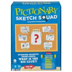 Mattel Juegos De Mesa*Juego De Mesa Pictionary Sketch Squad