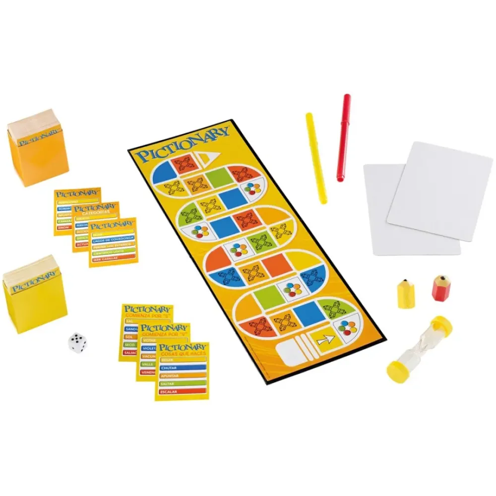 PICTIONARY Juegos De Mesa*Juego De Mesa Mattel Games