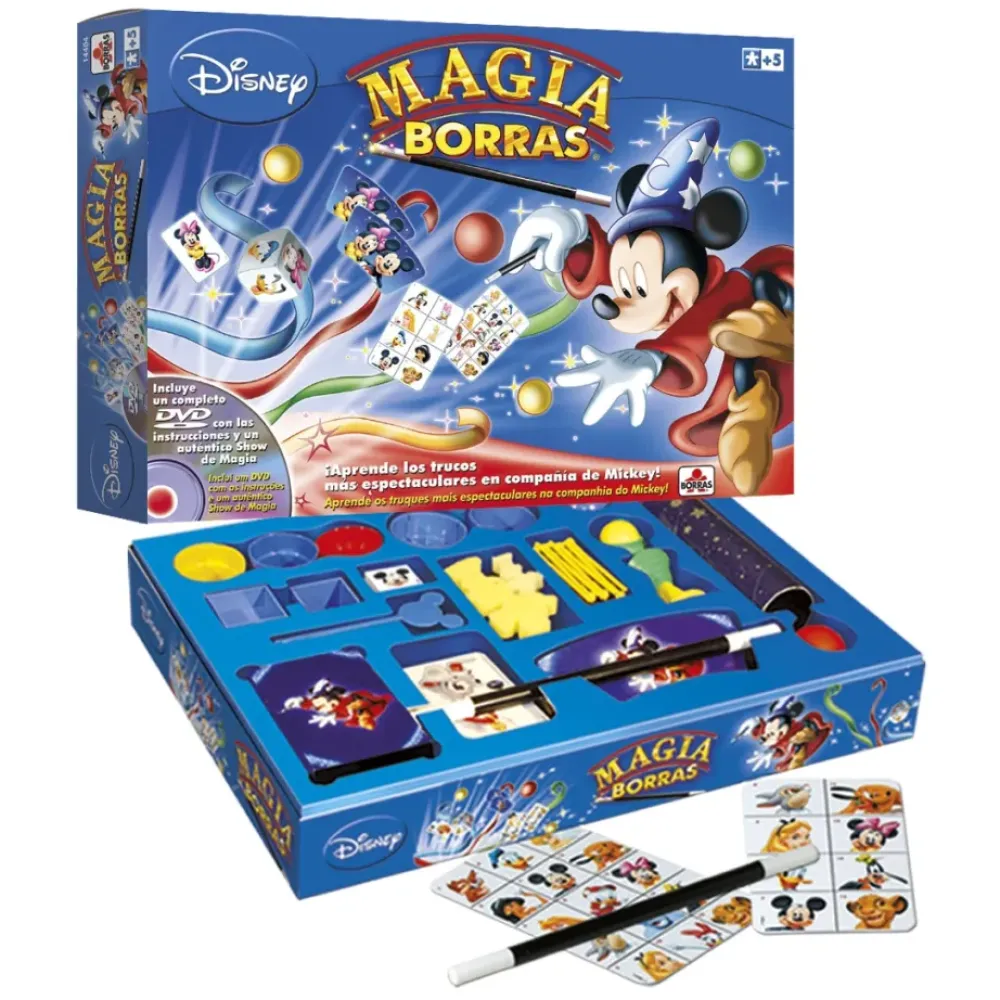Educa Borrás Juegos De Mesa*Juego Trucos De Magia Mickey Magic Dvd Disney Educa Borras