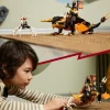 LEGO Puzzles Y Construcciones*Juguete De Animales Para Construir Dragon De Tierra Evo De Cole Y Escorpion Ninjago