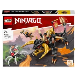 LEGO Puzzles Y Construcciones*Juguete De Animales Para Construir Dragon De Tierra Evo De Cole Y Escorpion Ninjago