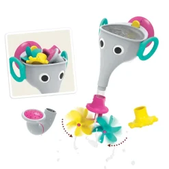 Yookidoo Preescolar*Juguete De Bano Funelefun Llena Y Rocia Gris