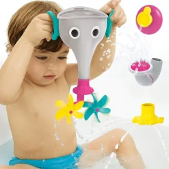 Yookidoo Preescolar*Juguete De Bano Funelefun Llena Y Rocia Gris