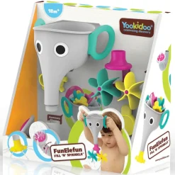 Yookidoo Preescolar*Juguete De Bano Funelefun Llena Y Rocia Gris
