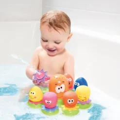 Tomy Preescolar*Juguete De Bano Pulpitos Alegres Toomies