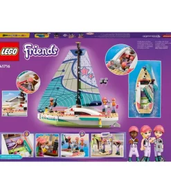 LEGO Puzzles Y Construcciones*Juguete De Construccion Aventura Marinera De Stephanie En Barco Velero Friends