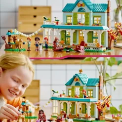 LEGO Puzzles Y Construcciones*Juguete De Construccion Casa De Autumn Con Animales Y Mini Munecas Friends
