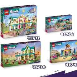 LEGO Puzzles Y Construcciones*Juguete De Construccion Casa De Autumn Con Animales Y Mini Munecas Friends