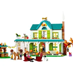LEGO Puzzles Y Construcciones*Juguete De Construccion Casa De Autumn Con Animales Y Mini Munecas Friends