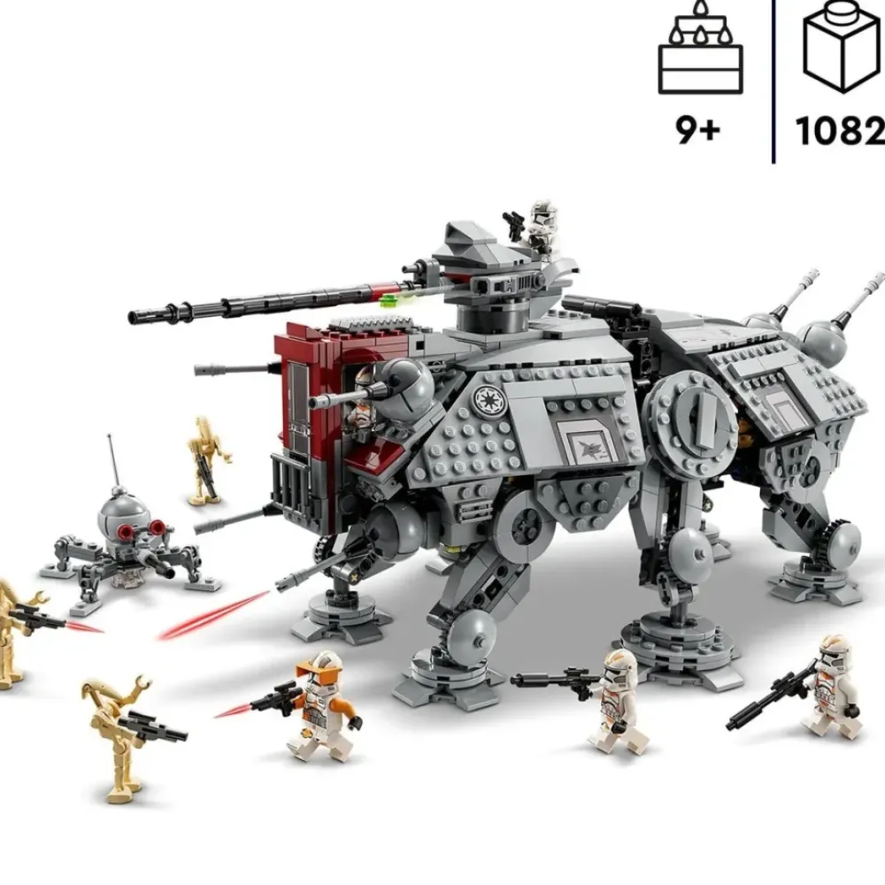LEGO Puzzles Y Construcciones*Juguete De Construccion Caminante At-Te Con Comandante Cody Star Wars