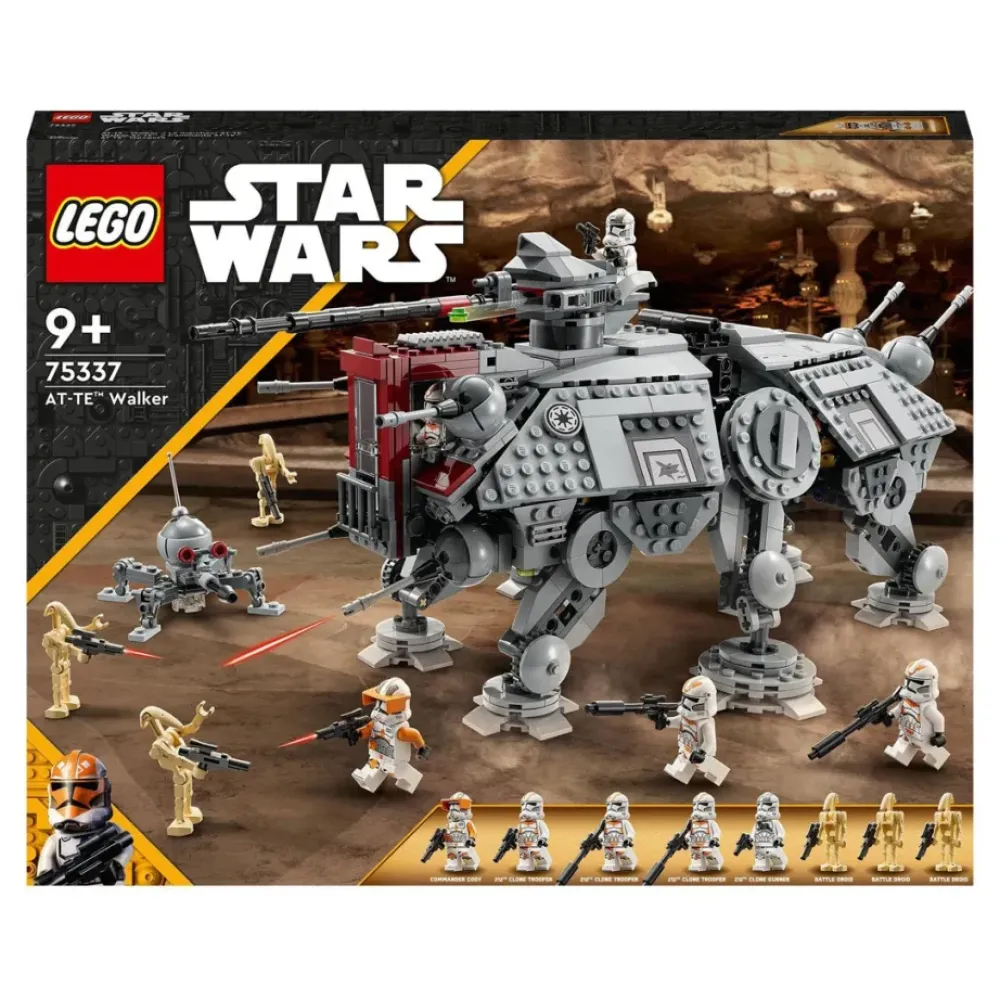 LEGO Puzzles Y Construcciones*Juguete De Construccion Caminante At-Te Con Comandante Cody Star Wars