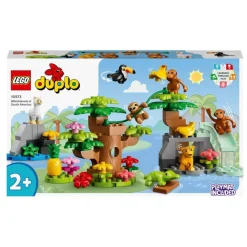LEGO Puzzles Y Construcciones*Juguete De Construccion Educativo Fauna Salvaje De Sudamerica Figuras De Animales Duplo
