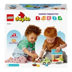 LEGO Puzzles Y Construcciones*Juguete De Construccion Educativo Casa Familiar Con Ruedas Y Coche Duplo