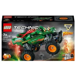 LEGO Puzzles Y Construcciones*Juguete De Construccion 2En1 Monster Jam Dragon O Buggy Cocodrilo Technic