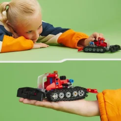 LEGO Puzzles Y Construcciones*Juguete De Construccion 2En1 Maquina Pisanieves Y Moto Technic