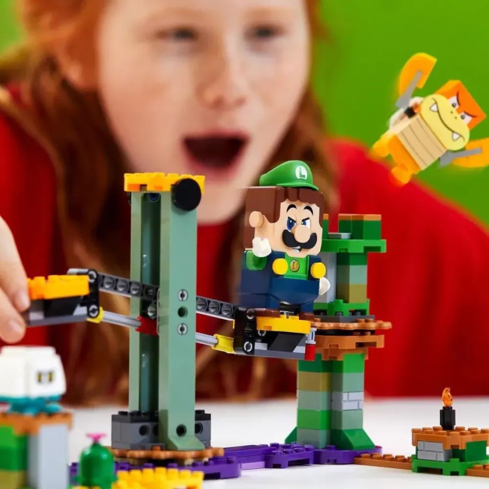 LEGO Puzzles Y Construcciones*Juguete De Construccion Interactivo Pack Inicial: Aventuras Con Luigi Figura Super Mario