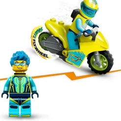 LEGO Puzzles Y Construcciones*Juguete De Construccion Moto Acrobatica: Cibernauta Con Piloto City Stuntz