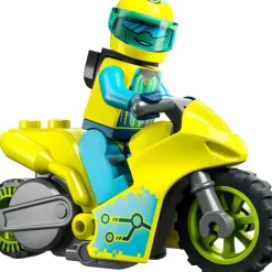 LEGO Puzzles Y Construcciones*Juguete De Construccion Moto Acrobatica: Cibernauta Con Piloto City Stuntz