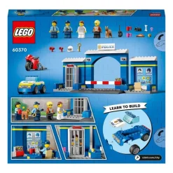 LEGO Puzzles Y Construcciones*Juguete De Construccion Persecucion En La Comisaria De Policia Con Moto Y Mini Figuras City