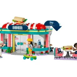 LEGO Puzzles Y Construcciones*Juguete De Construccion Restaurante Clasico De Heartlake Y Mini Munecas Friends