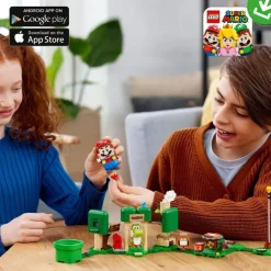 LEGO Puzzles Y Construcciones*Juguete De Construccion Set De Expansion: Casa-Regalo De Yoshi Para Pack Inicial Super Mario