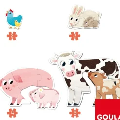 Goula Preescolar*Juguete De Madera Puzzle Xxl Mamas Y Bebes