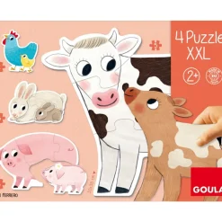 Goula Preescolar*Juguete De Madera Puzzle Xxl Mamas Y Bebes