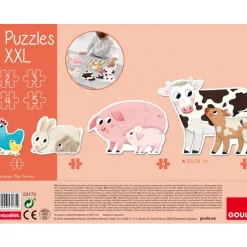 Goula Preescolar*Juguete De Madera Puzzle Xxl Mamas Y Bebes