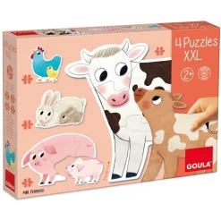 Goula Preescolar*Juguete De Madera Puzzle Xxl Mamas Y Bebes