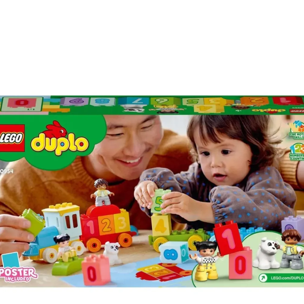 LEGO Puzzles Y Construcciones*Juguete Educativo De Construccion Tren De Los Numeros: Aprende A Contar Duplo