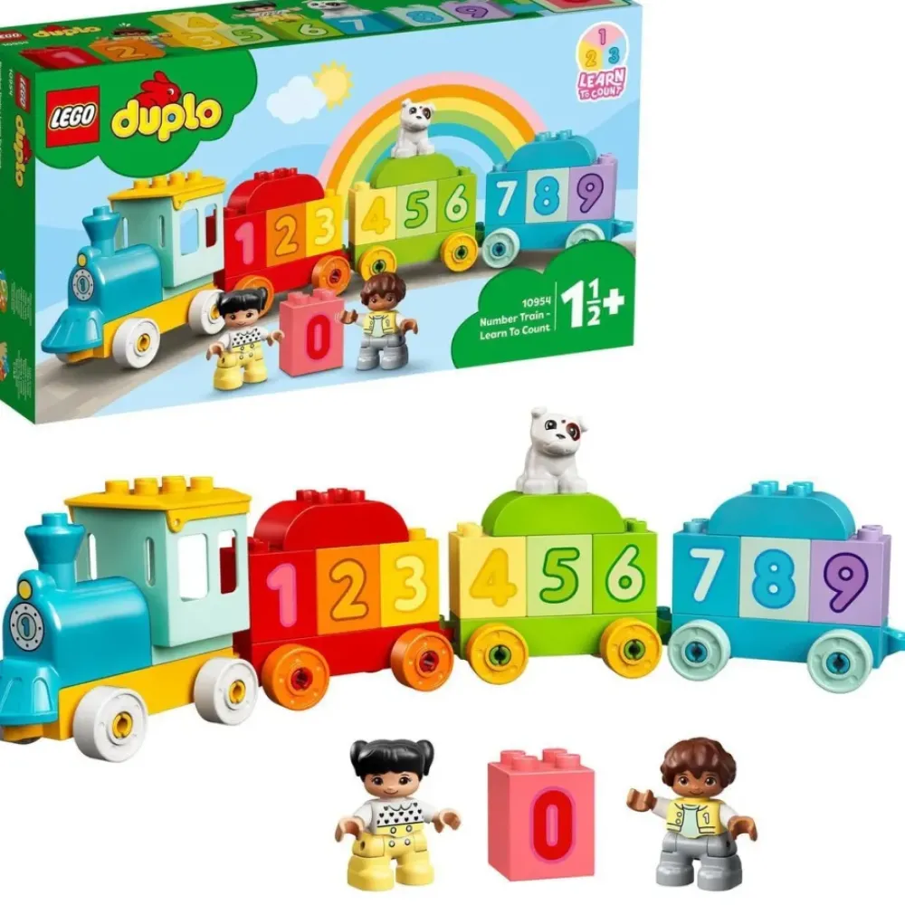 LEGO Puzzles Y Construcciones*Juguete Educativo De Construccion Tren De Los Numeros: Aprende A Contar Duplo