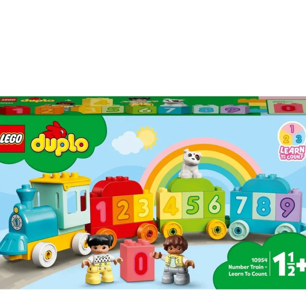 LEGO Puzzles Y Construcciones*Juguete Educativo De Construccion Tren De Los Numeros: Aprende A Contar Duplo