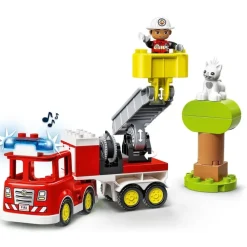 LEGO Puzzles Y Construcciones*Juguete Educativo De Construccion Camion De Bomberos Con Luz Y Sonido Duplo