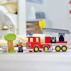 LEGO Puzzles Y Construcciones*Juguete Educativo De Construccion Camion De Bomberos Con Luz Y Sonido Duplo