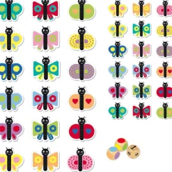 Goula Juegos Educativos*Juguete Educativo De Madera Encuentra La Combinacion Catch It! Butterflies