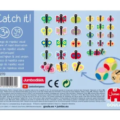 Goula Juegos Educativos*Juguete Educativo De Madera Encuentra La Combinacion Catch It! Butterflies