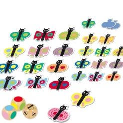 Goula Juegos Educativos*Juguete Educativo De Madera Encuentra La Combinacion Catch It! Butterflies