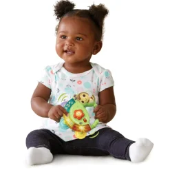 VTech Preescolar*Juguete Para Bebes Baby Sonajero Y Pandereta, Abejita Musical Interactiva Para Agitar Baby