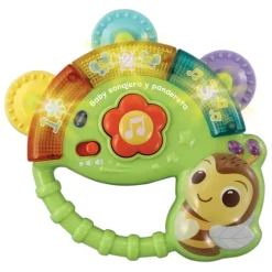 VTech Preescolar*Juguete Para Bebes Baby Sonajero Y Pandereta, Abejita Musical Interactiva Para Agitar Baby