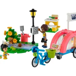LEGO Puzzles Y Construcciones*Juguetes De Animales Bici De Rescate Canino Con Mini Munecas Friends