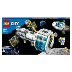 LEGO Puzzles Y Construcciones*Juguetes Inspirados En Nasa Estacion Espacial Lunar Con Mini Figuras De Astronautas City Space