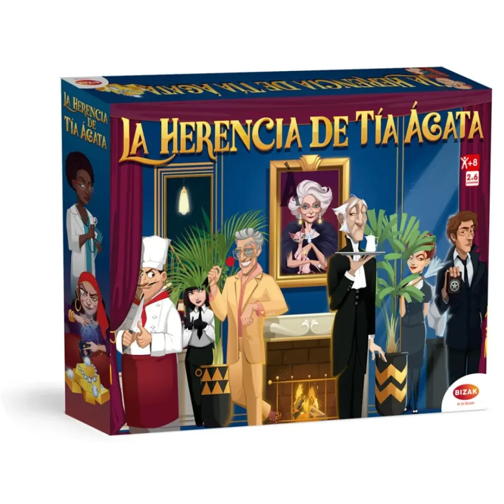 Bizak Juegos De Mesa*La Herencia De Tia Agata