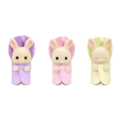 Sylvanian Families Munecas Y Peluches*La Hora Del Bano De Los Trillizos