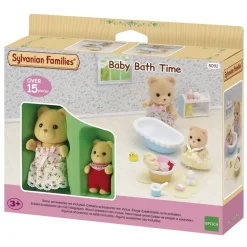 Sylvanian Families Munecas Y Peluches*La Hora Del Bano Para El Bebe
